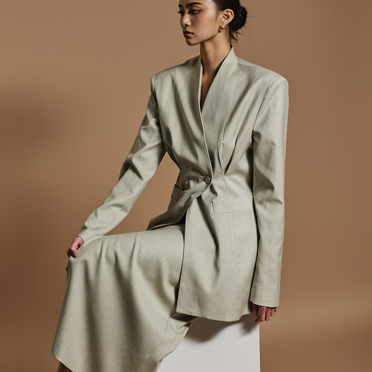 TP1998 夹克裙套装