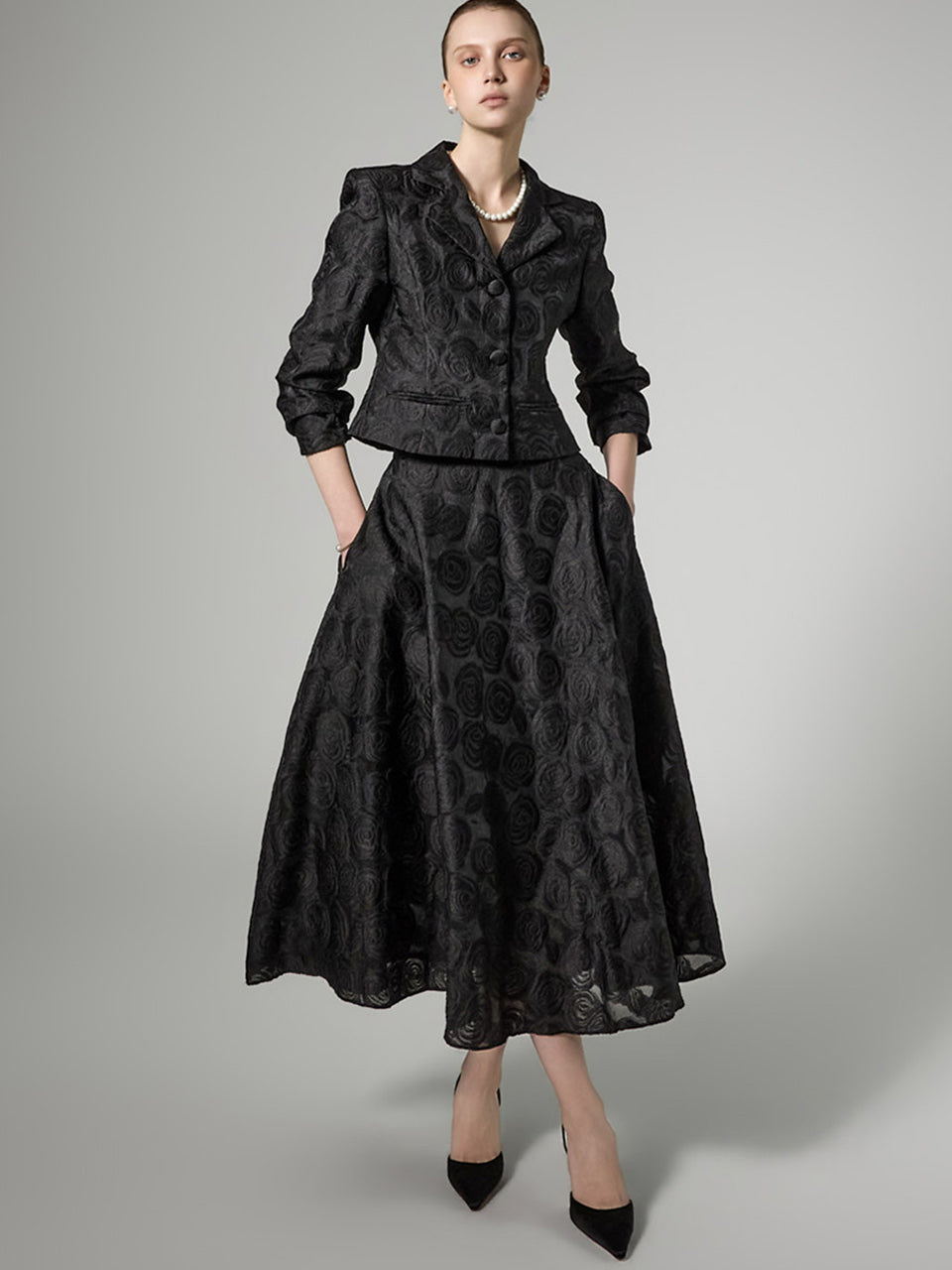 TP2338 Jacket and Skirt Set