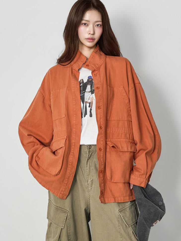 J3271 Vintage Washed Work Jacket