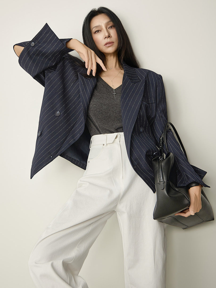 J3307 Pin Stripe Jacket