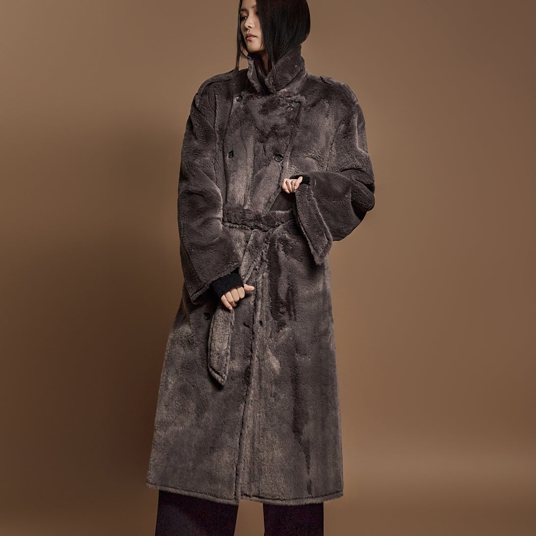 J2542 配腰带羊毛夹克