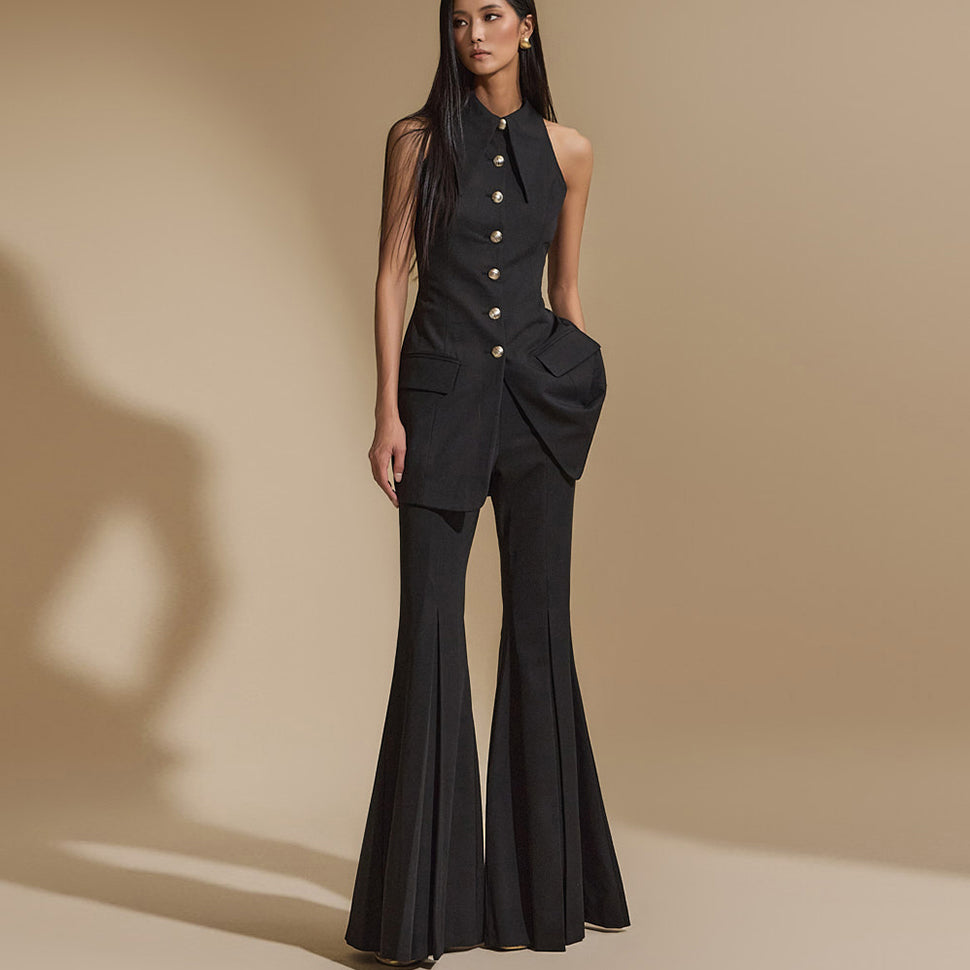 TP9129 背心和休闲裤套装