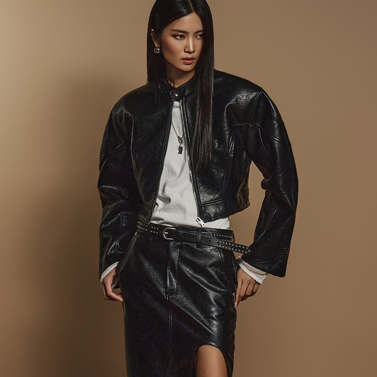 J2381 ライダーレザージャンパージャケット