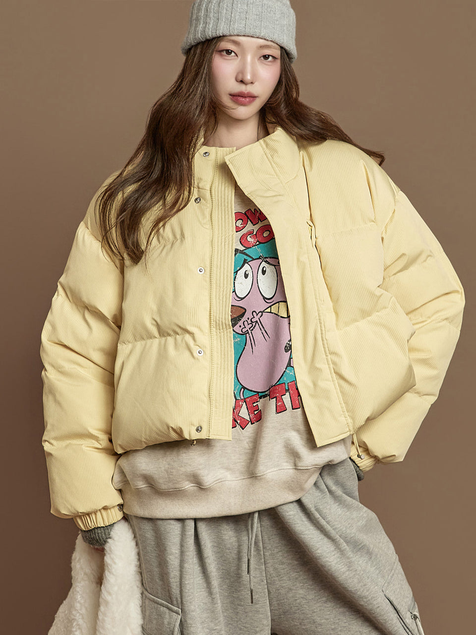 J3024 Down Crop Jacket