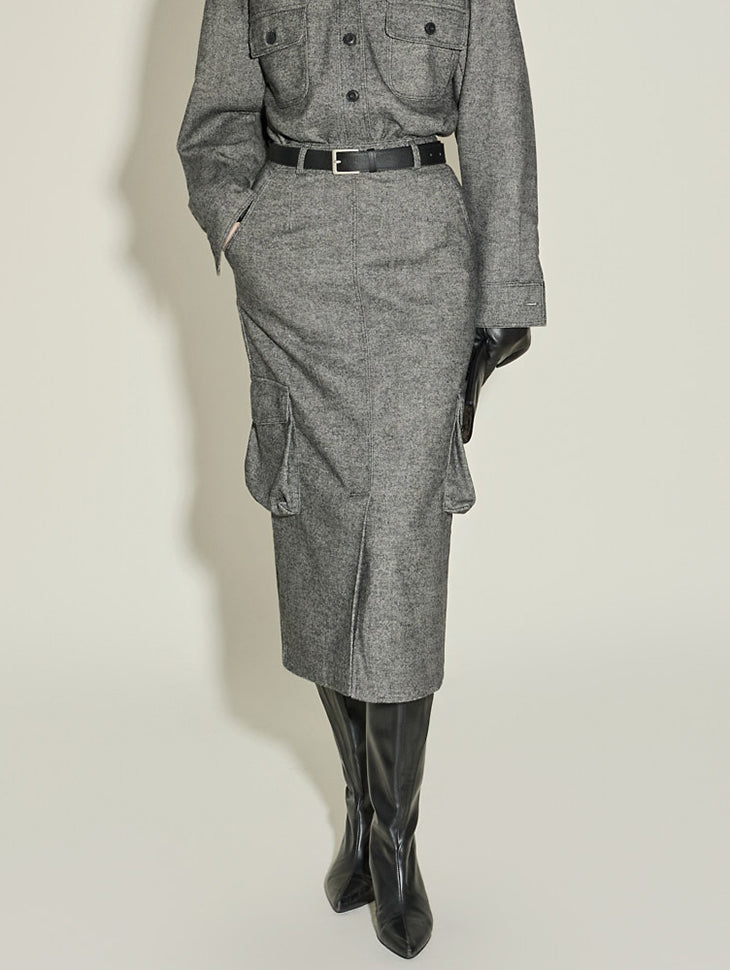 SK3133 Wool Skirt