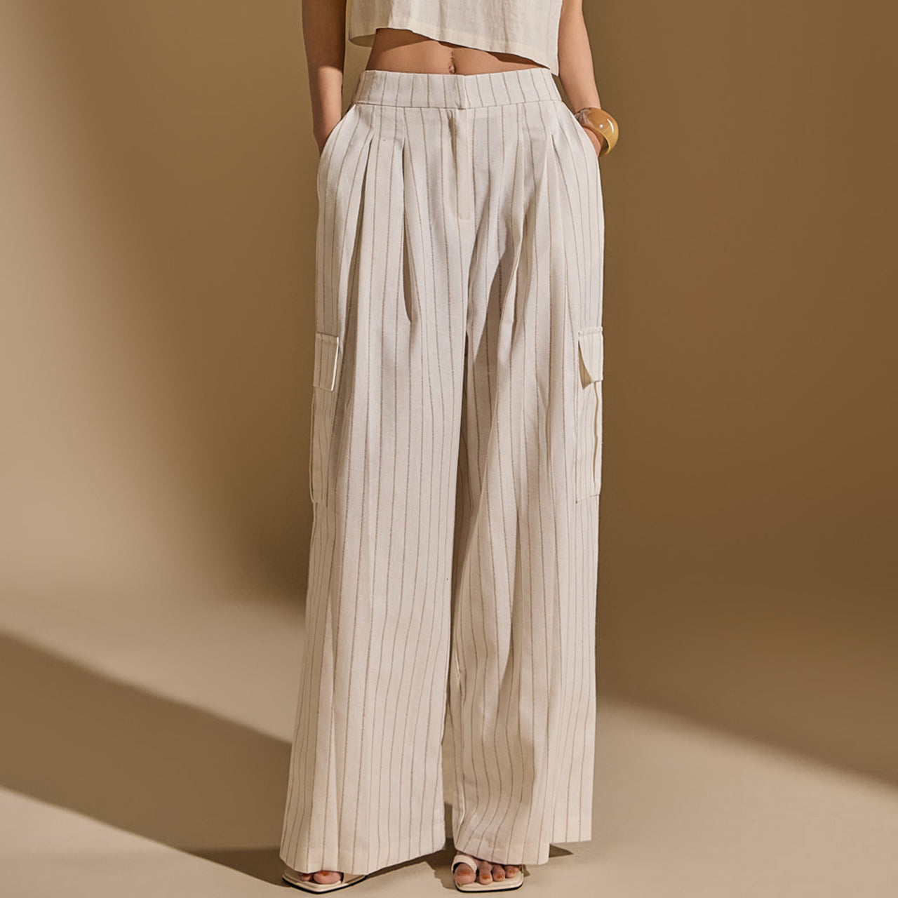 P3158 ストライプパンツ