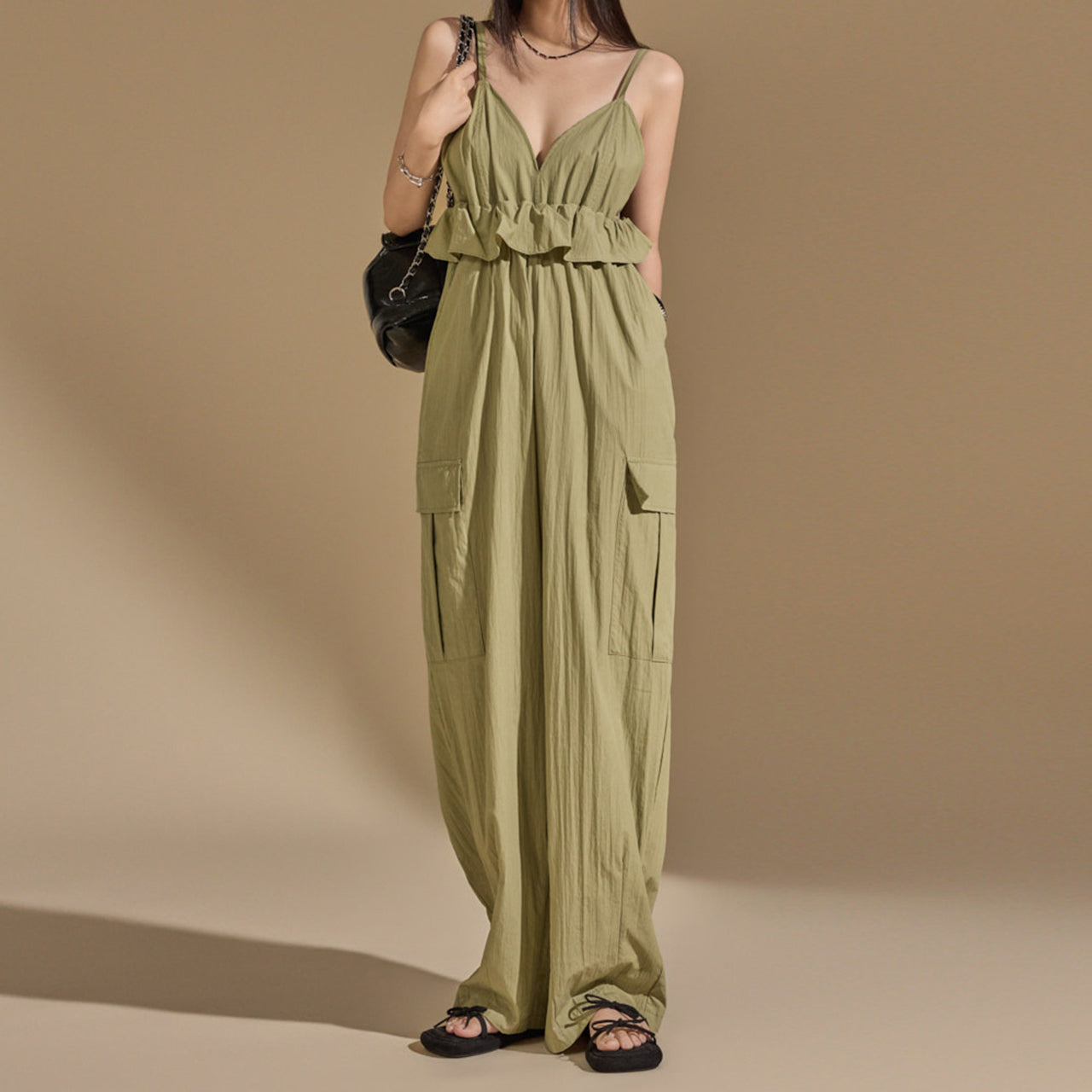 JS043 カーゴジャンプスーツ