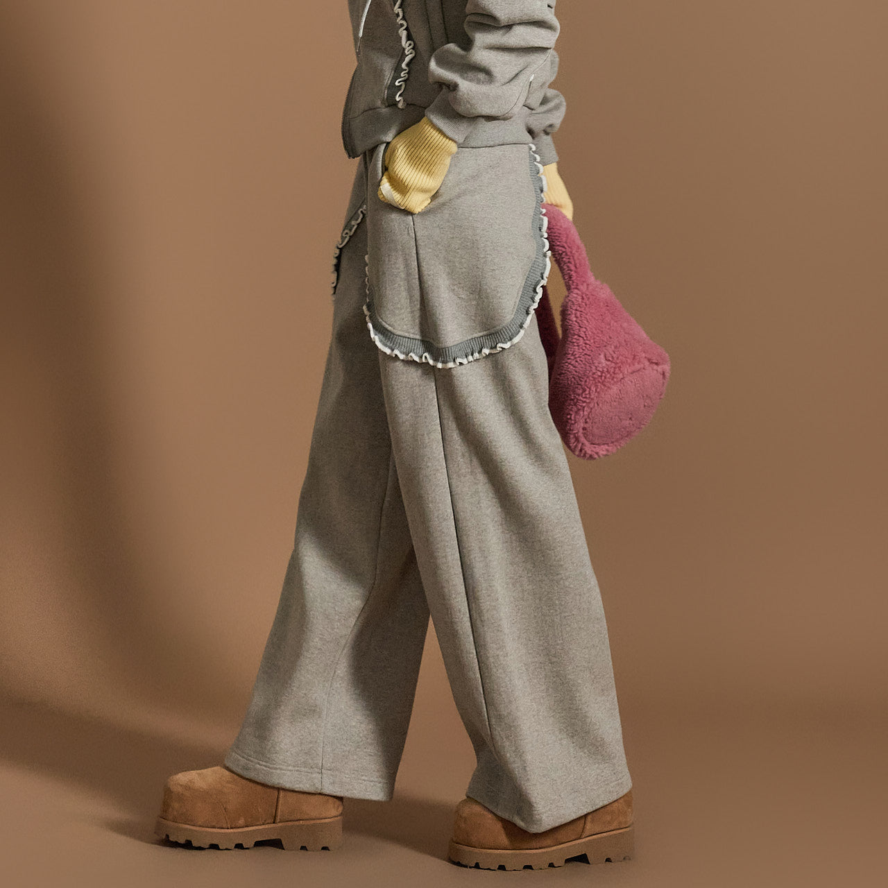 P3342 羊毛衬里运动裤