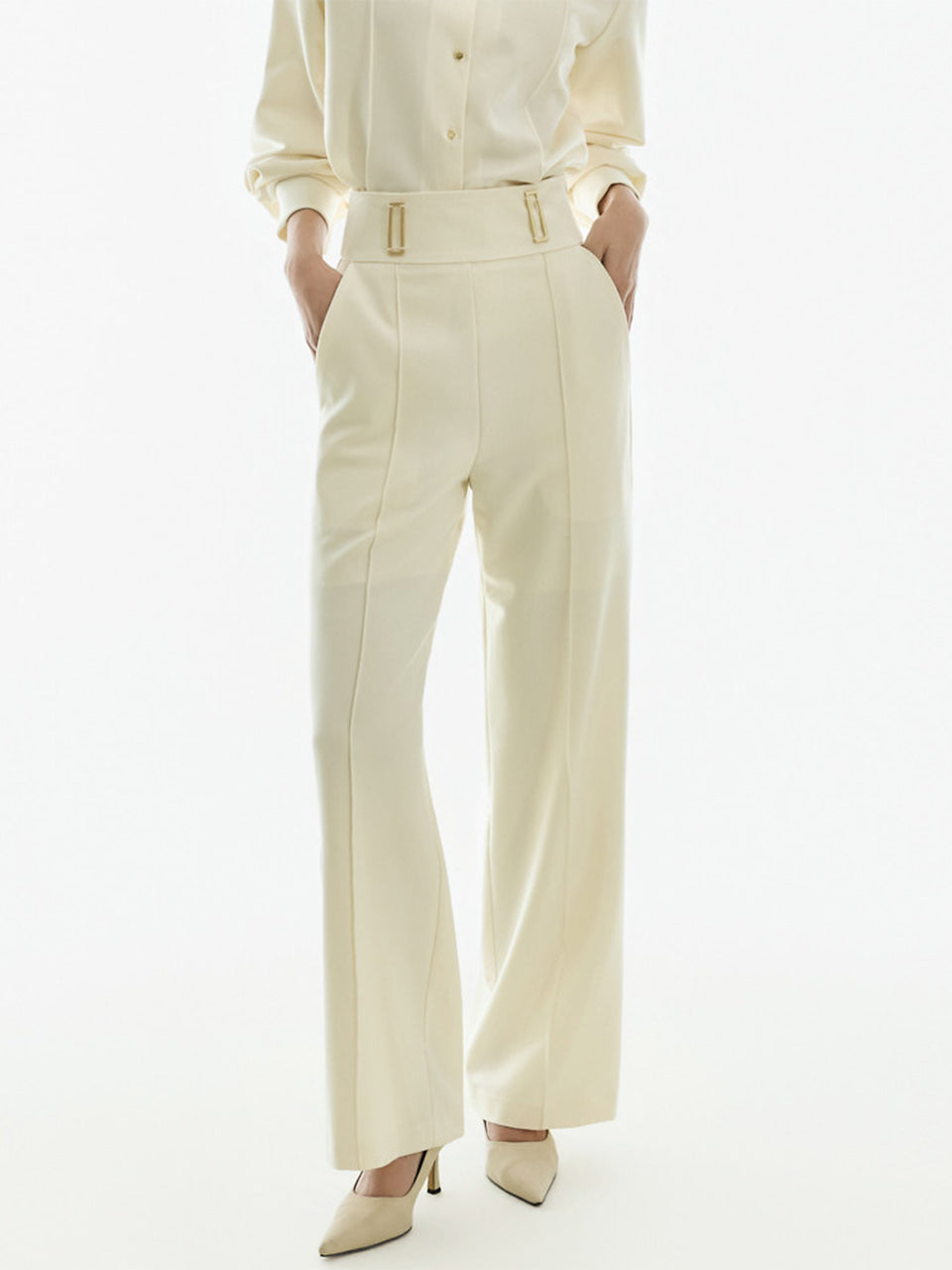 P3723 Pintuck Slacks