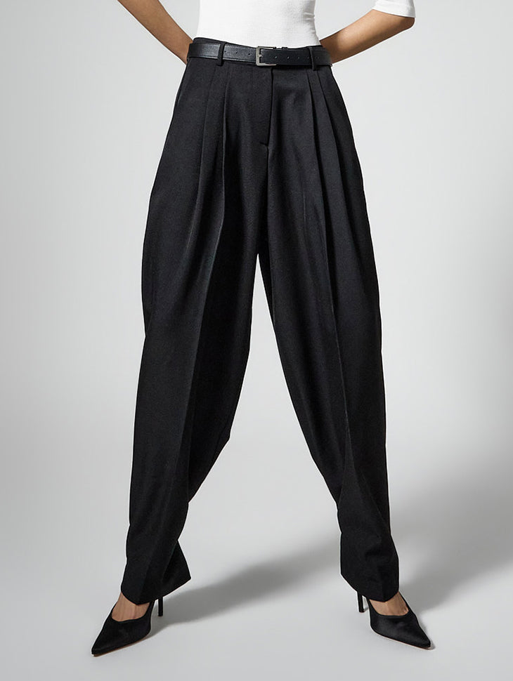 P3739 Pintuck Two-Way Slacks