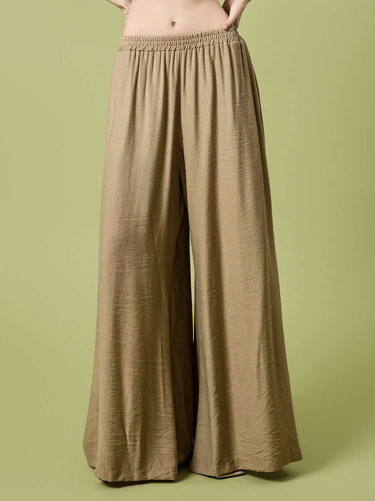 P3830 Soft Wide Pants