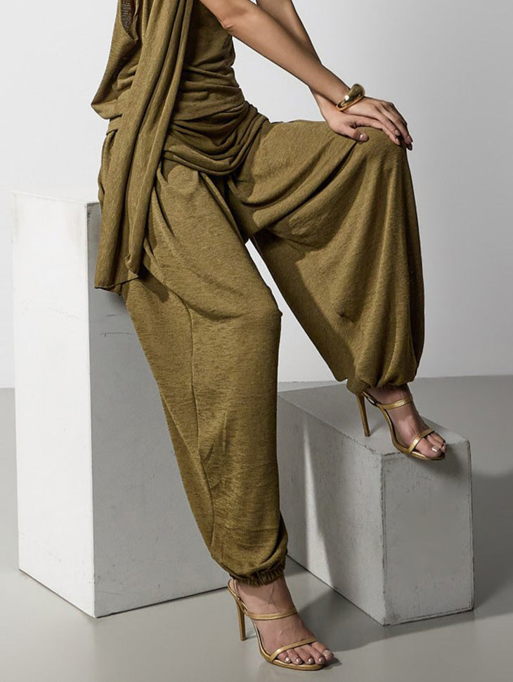 P3886 Drape Jogger Pants