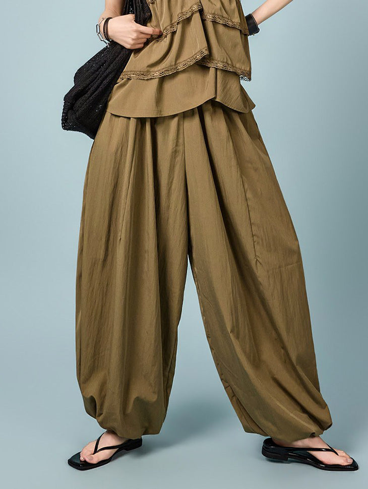 P3893 Wide Balloon Pants