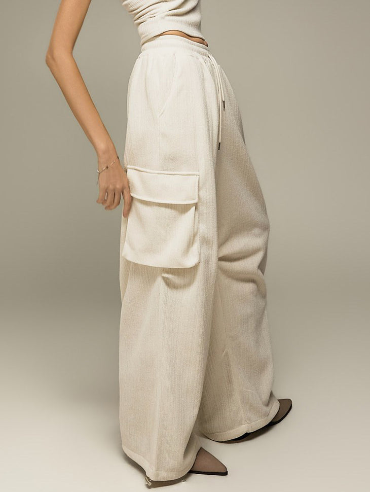 P3972 Fleece-Lined Cargo Pants