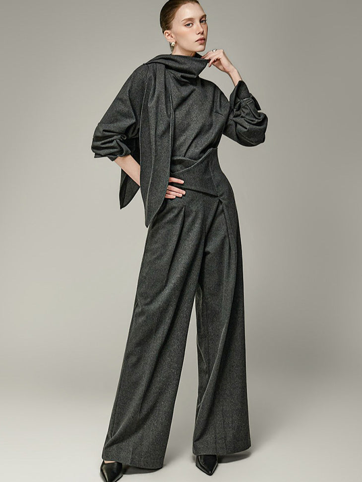 TP2514 Blouse and Slacks Set