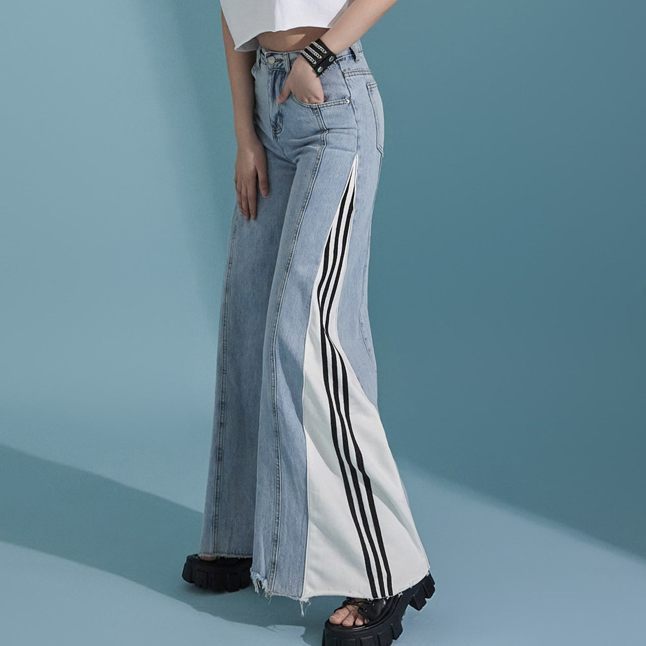 PJ505 トラックジーンズ