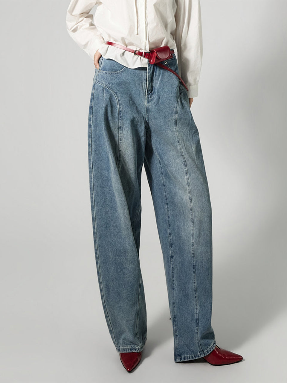 PJ619 Wide Jeans
