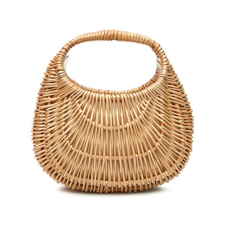 A-1447 ウッドハンドルバッグ