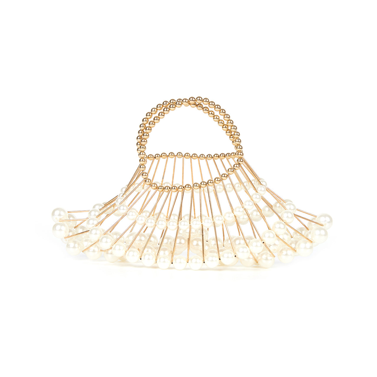 A-1562 珍珠网手提包