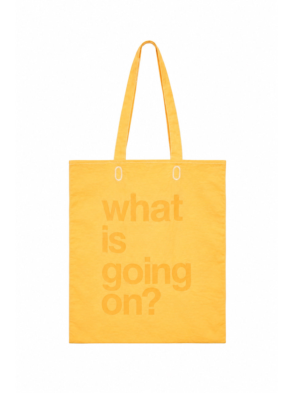 A-1861 Lettering Canvas Eco Bag