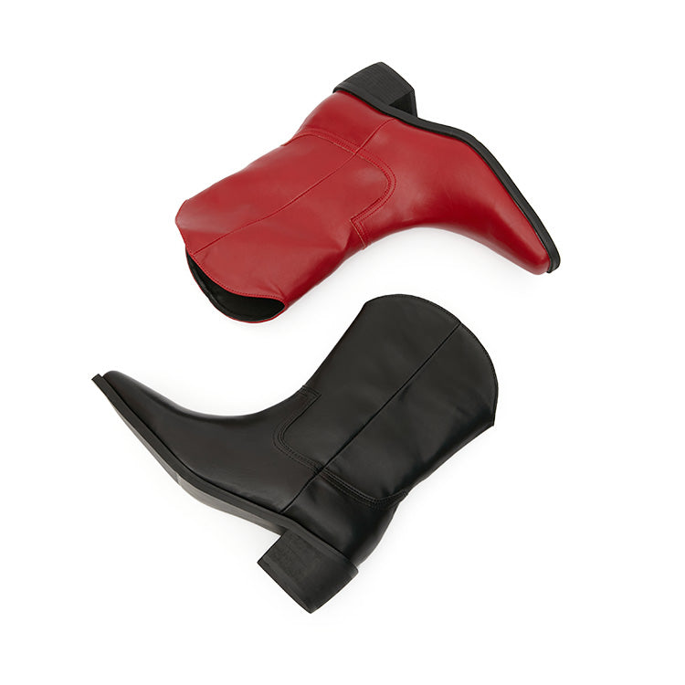 AR-2982 西部中跟靴