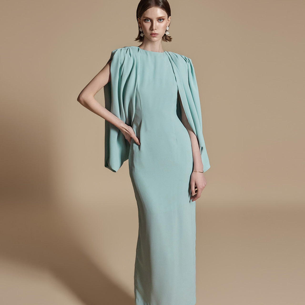 D9476 ピンタックドレス