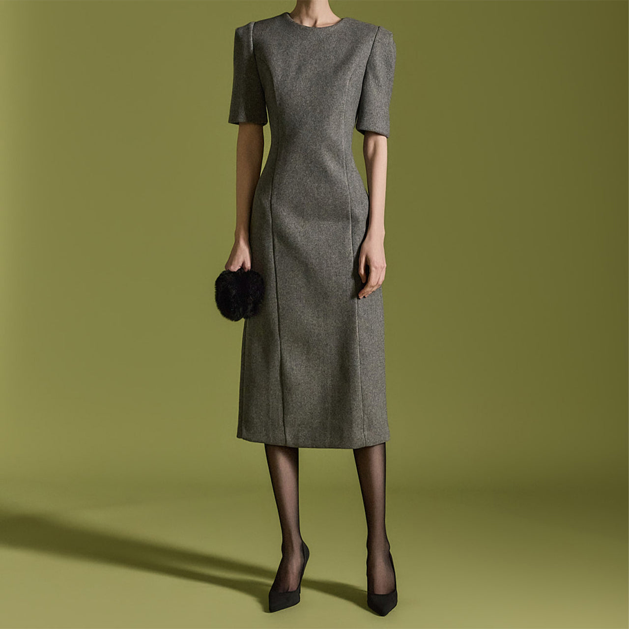 D5167 短袖连衣裙*新增L码版本*