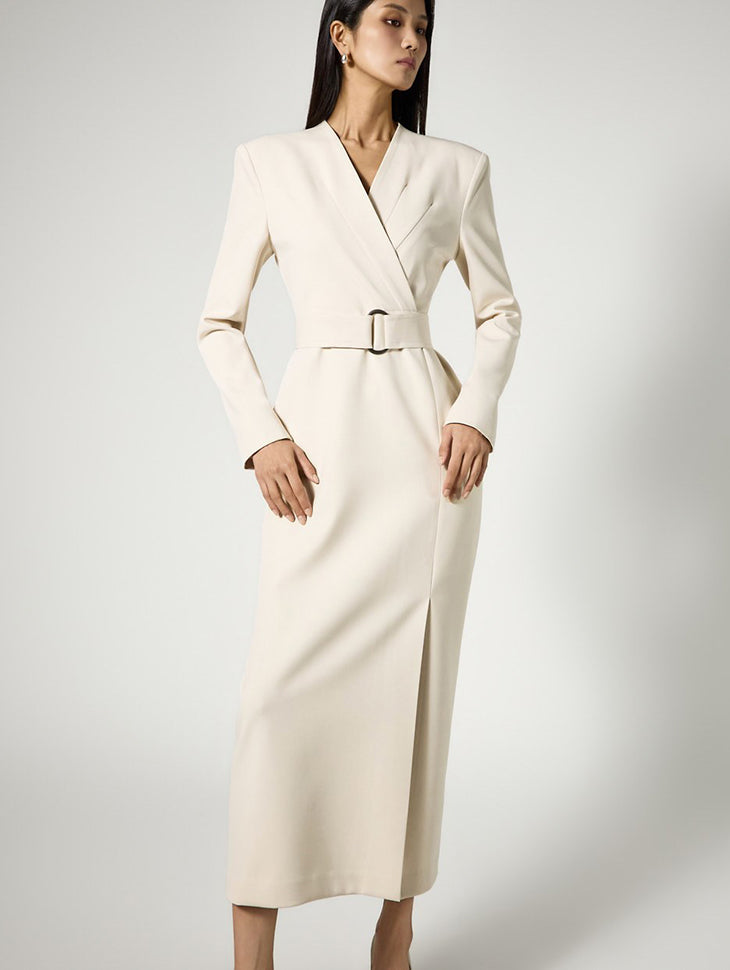 D9588 V-Lab Tailored Dress