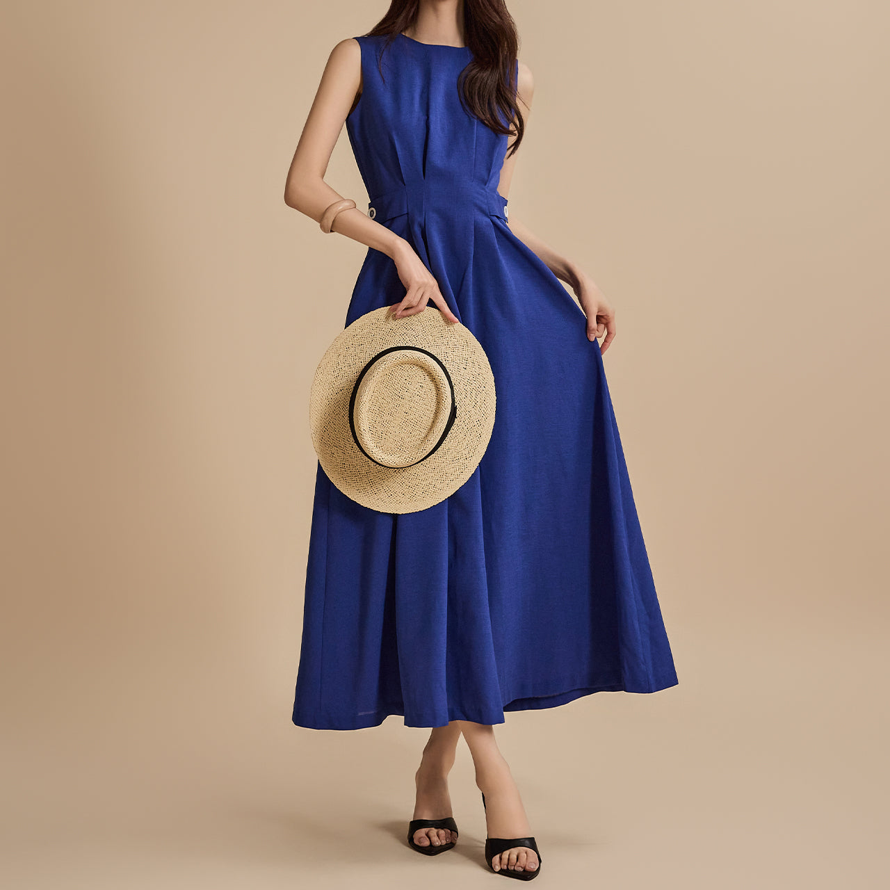 D5015 A字形连衣裙