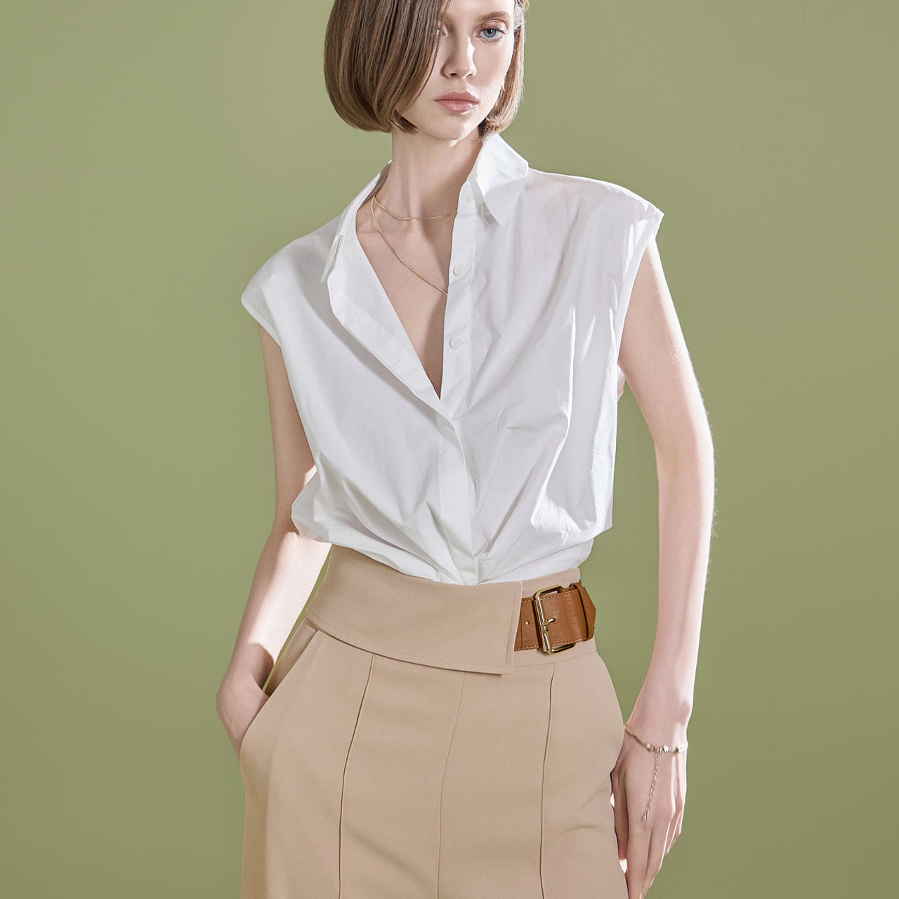 S642 ツイストシャツ