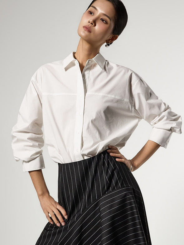 S860 小褶裥衬衫