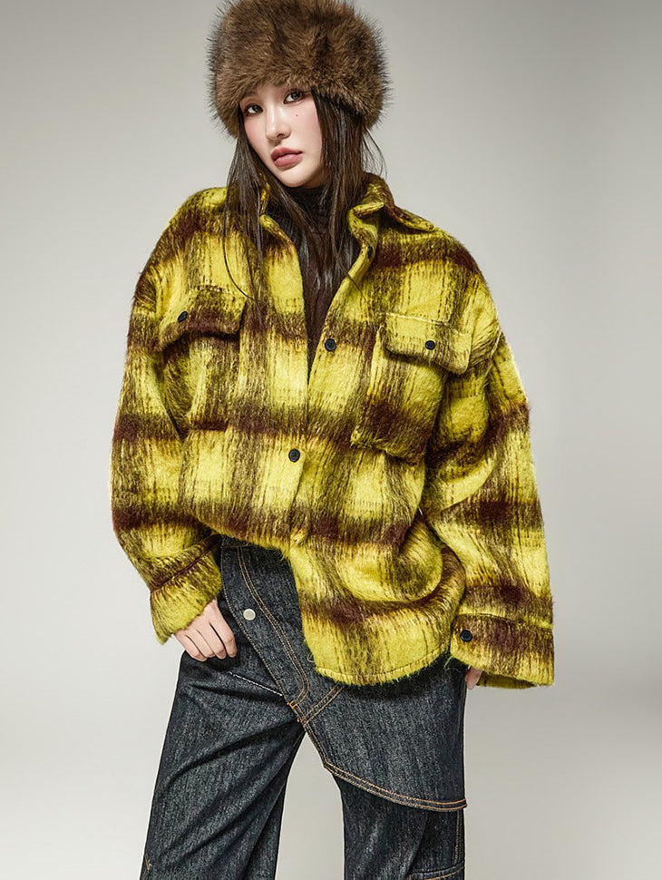 S930 Hairy Check Shirts