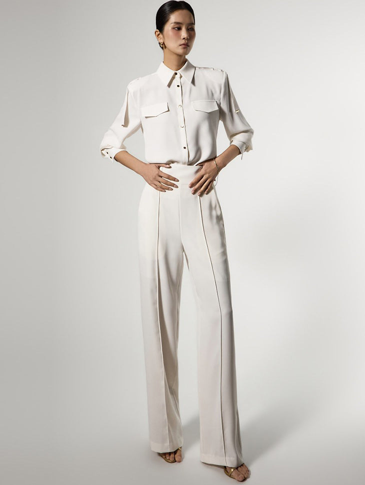 TP2357 Blouse and Slacks Set