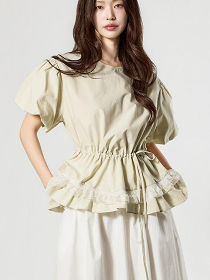 B3186 Puff Blouse