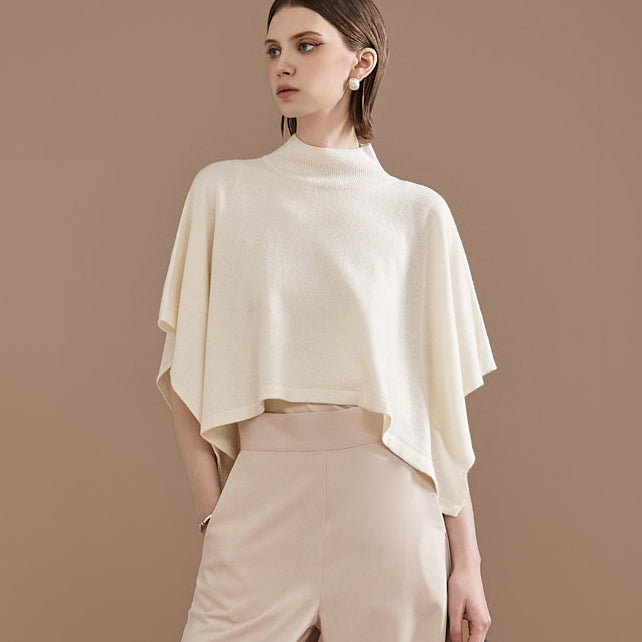 E3292 Unbalance Cape Knit