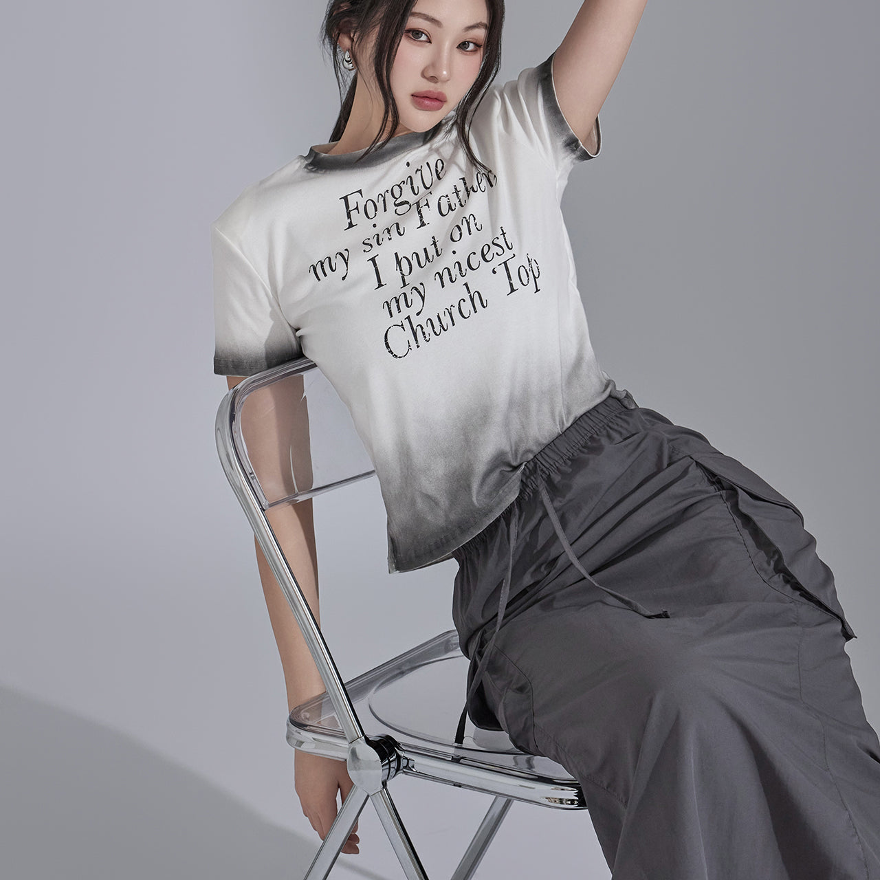 E3374 Color Gradation Top