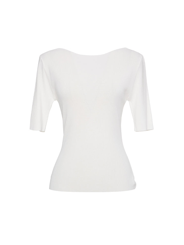 E4247 Boat Neck Cooling Top