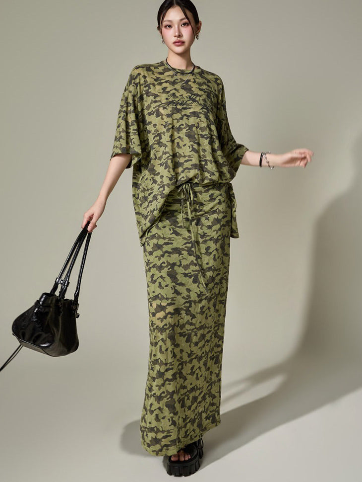 TP2441 Top and Skirt Set