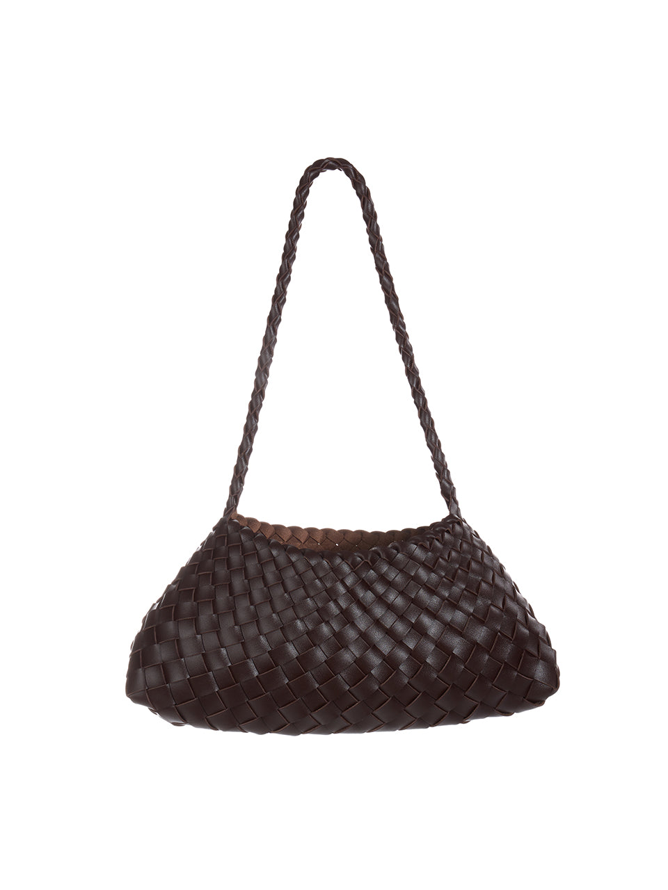 A-1732 レザーウィービングショルダーバッグ