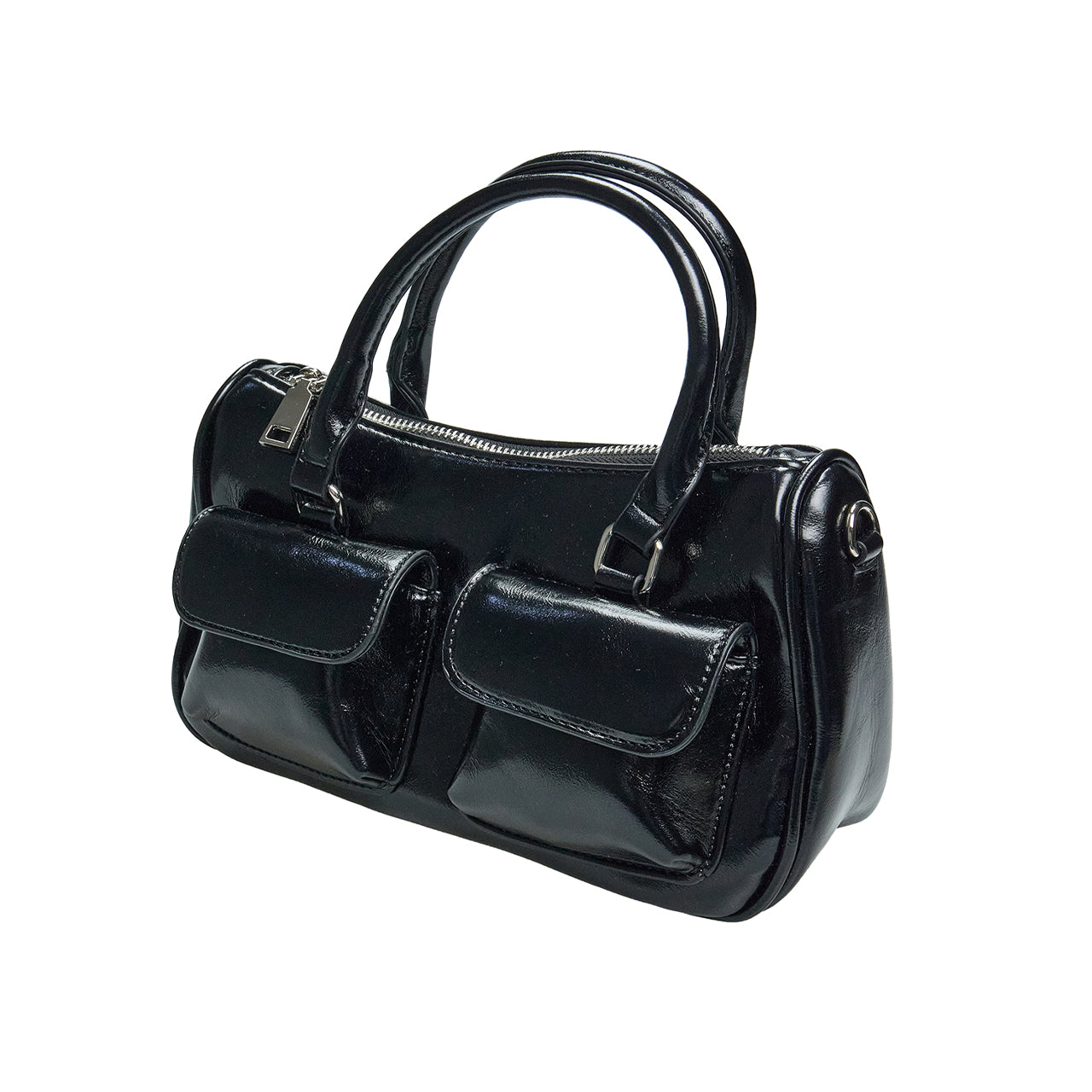 A-1766 Double Pocket Handle Bag