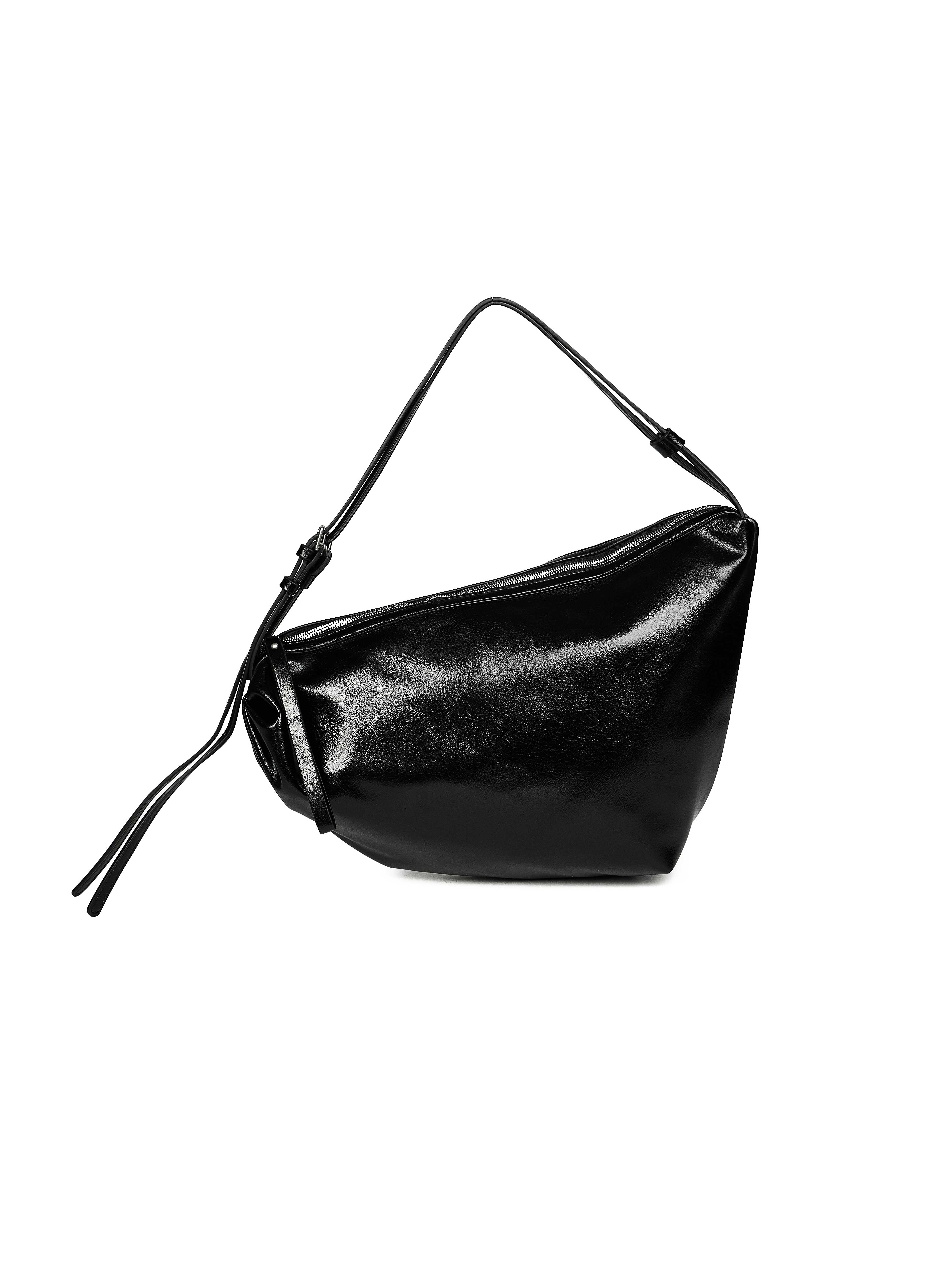 A-1772 Big Leather Hobo Bag