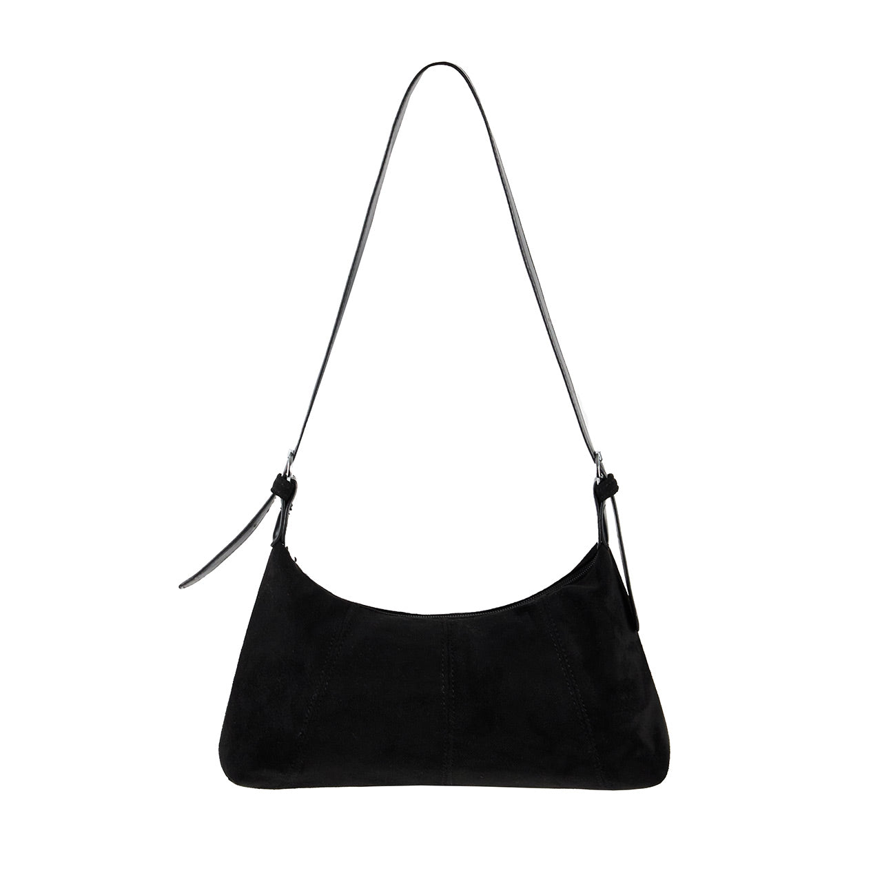 A-1777 Suede Hobo Bag