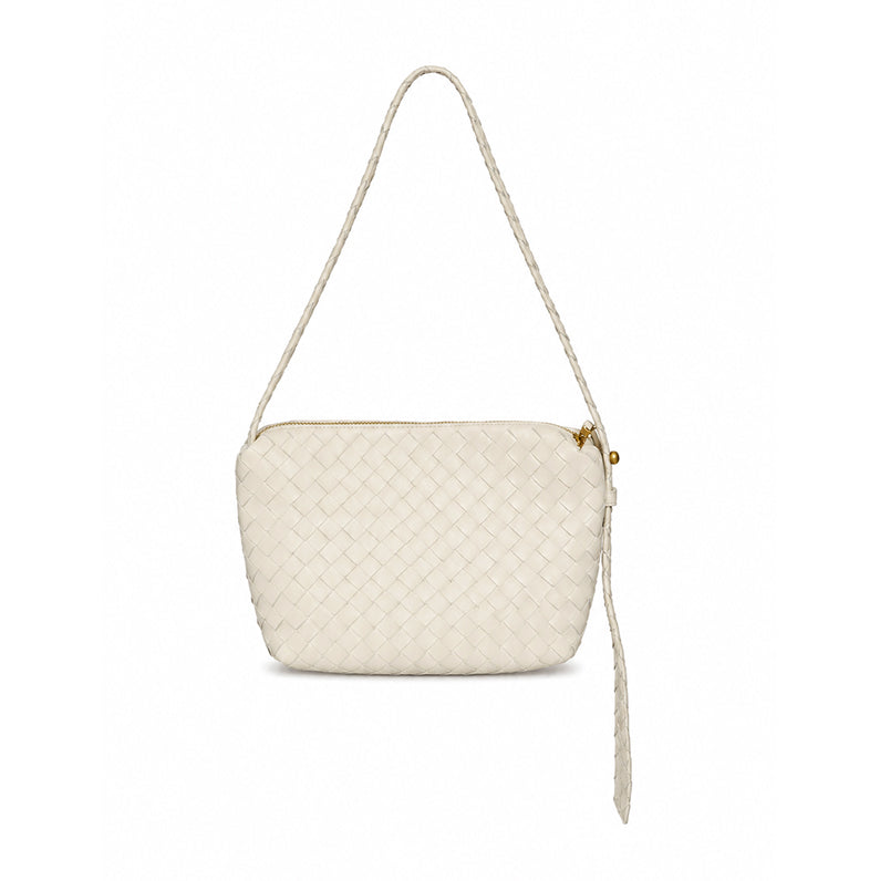 A-1852 Braided Weaving Shoulder Bag