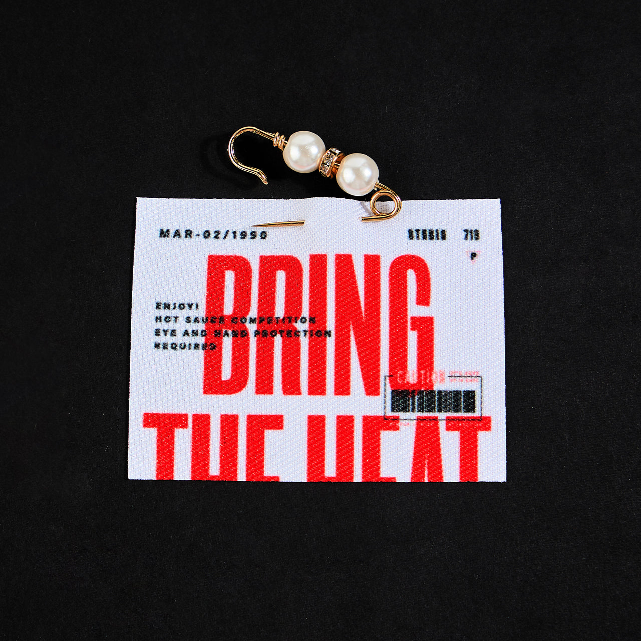 AB-184 Pearl Clip Brooch