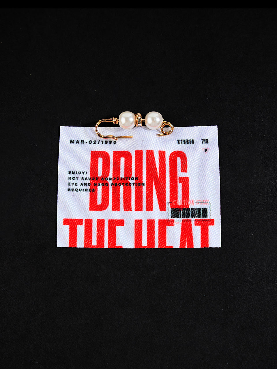 AB-184 珍珠夹胸针