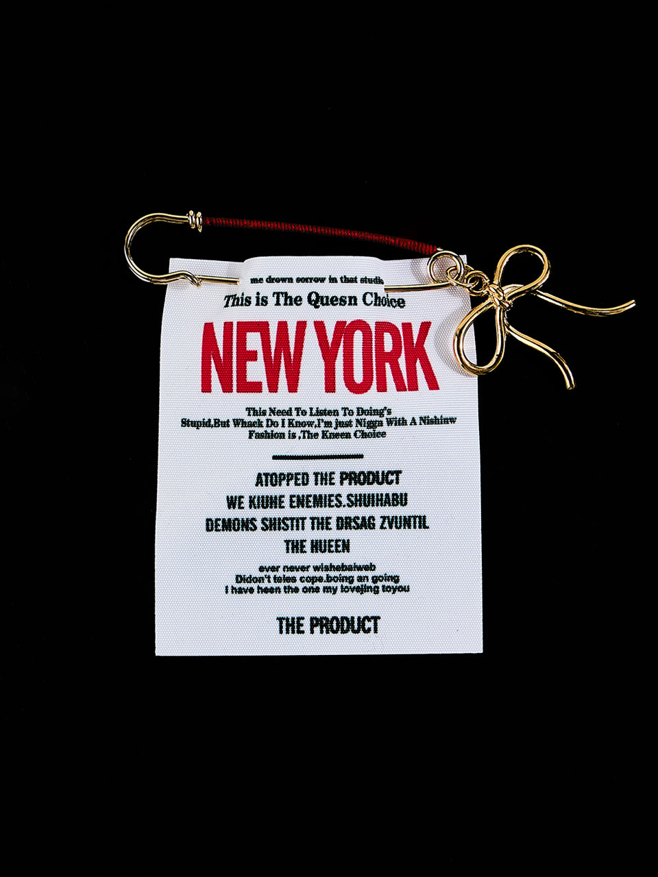 AB-189 丝带夹标签拉针