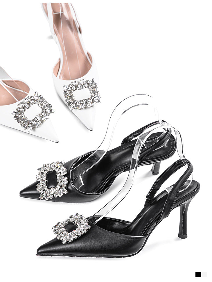 AR-2950 Cubic High Hill Slingback