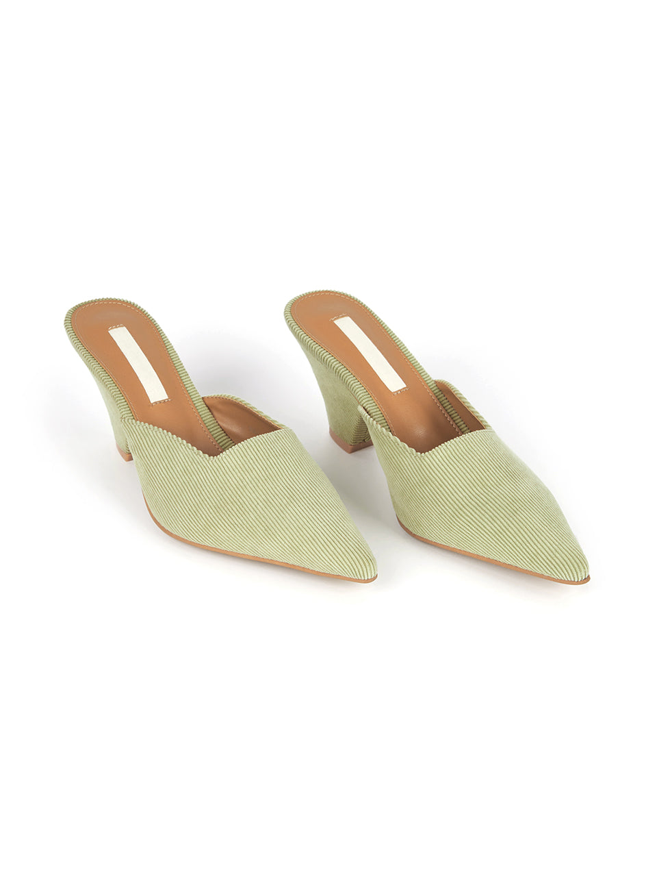 AR-3333 コーデュロイヒールミュール