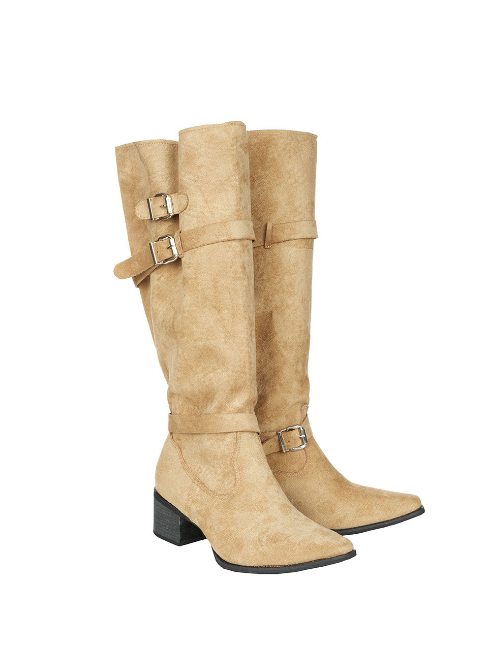 AR-3516 Suede Long Boots