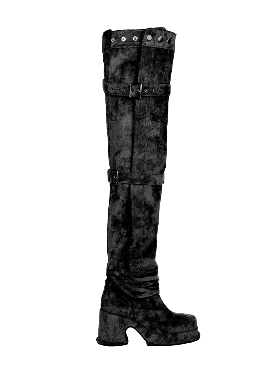 AR-3524 Suede Long Boots